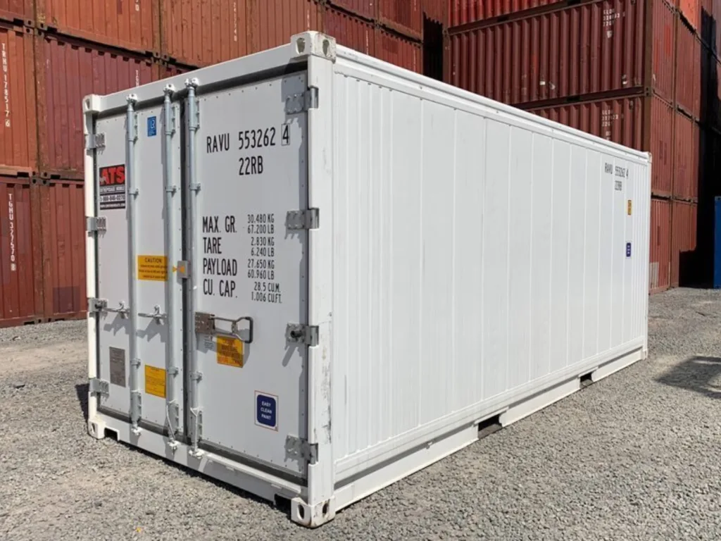 Refrigerated Containers (10, 20, & 40 fts)