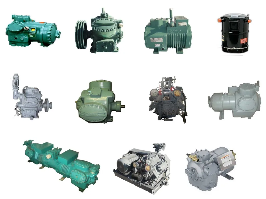 Sales and Service Compressors of Major Brands